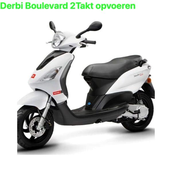 Derbi Boulevard 2Takt opvoeren