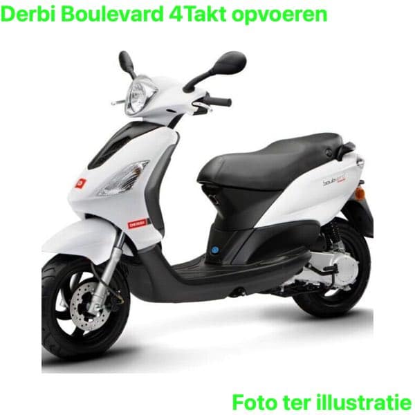 Derbi Boulevard 4Takt opvoeren ( Ook op locatie )
